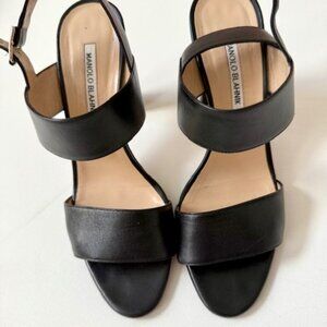 MANOLO BLAHNIK HIGH HEEL SANDALS
